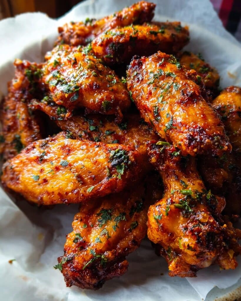 Mango Sriracha Chicken Wings Recipe