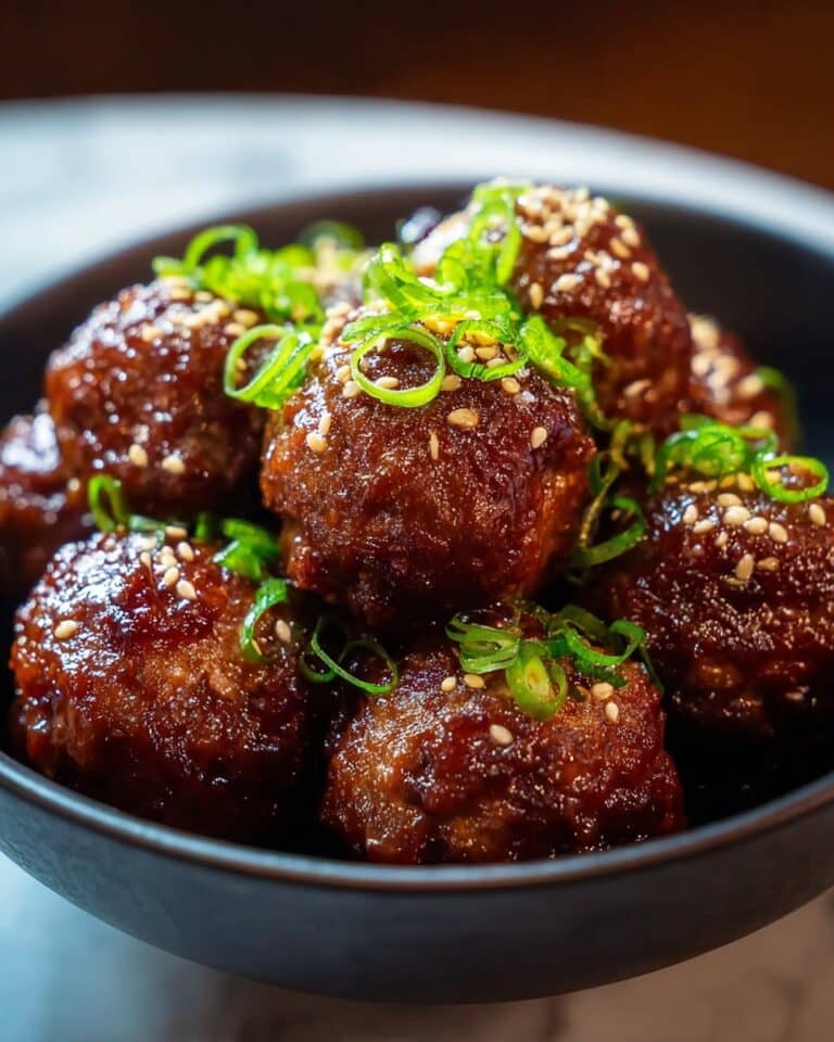 Sticky Pineapple Teriyaki Meatballs Recipe