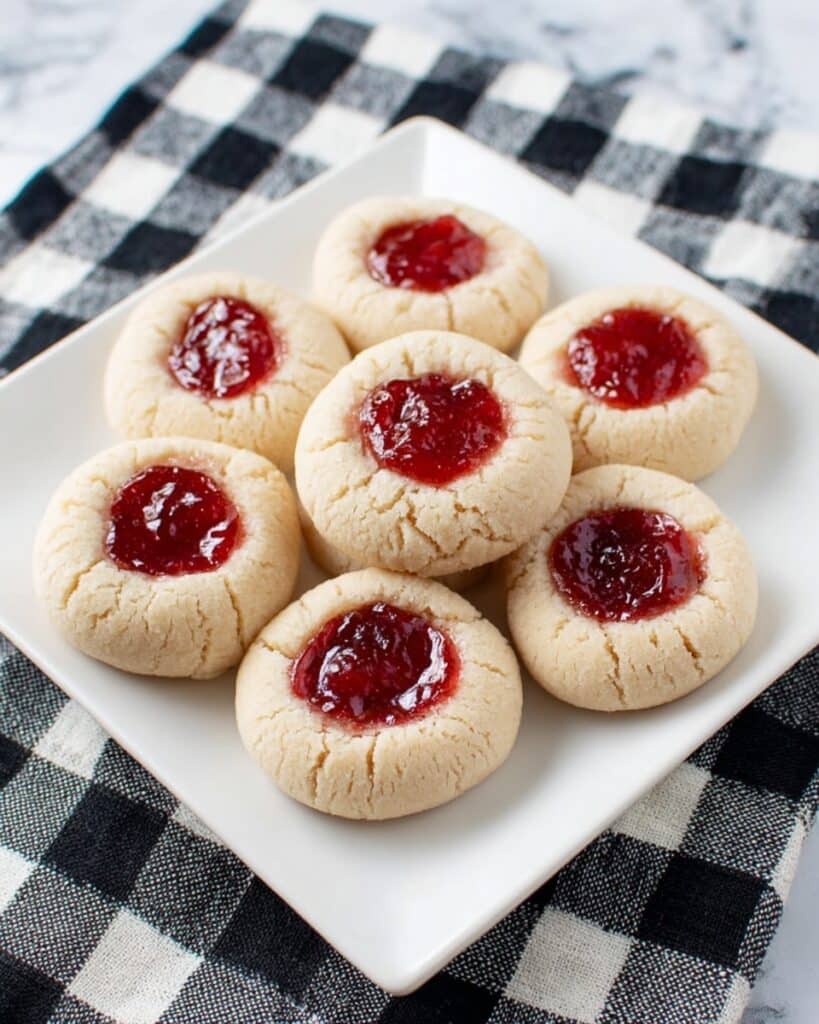 Lingonberry Thumbprint Cookies Recipe