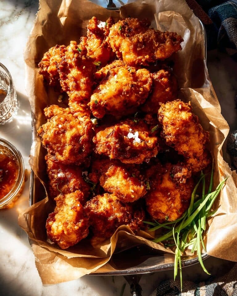 Crispy Baked Hot Honey Chicken Tenders Recipe