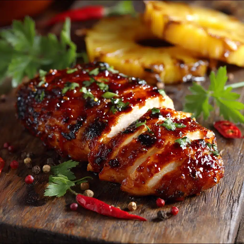 Pineapple BBQ Baked Chicken Breast Recipe - Recipe Image