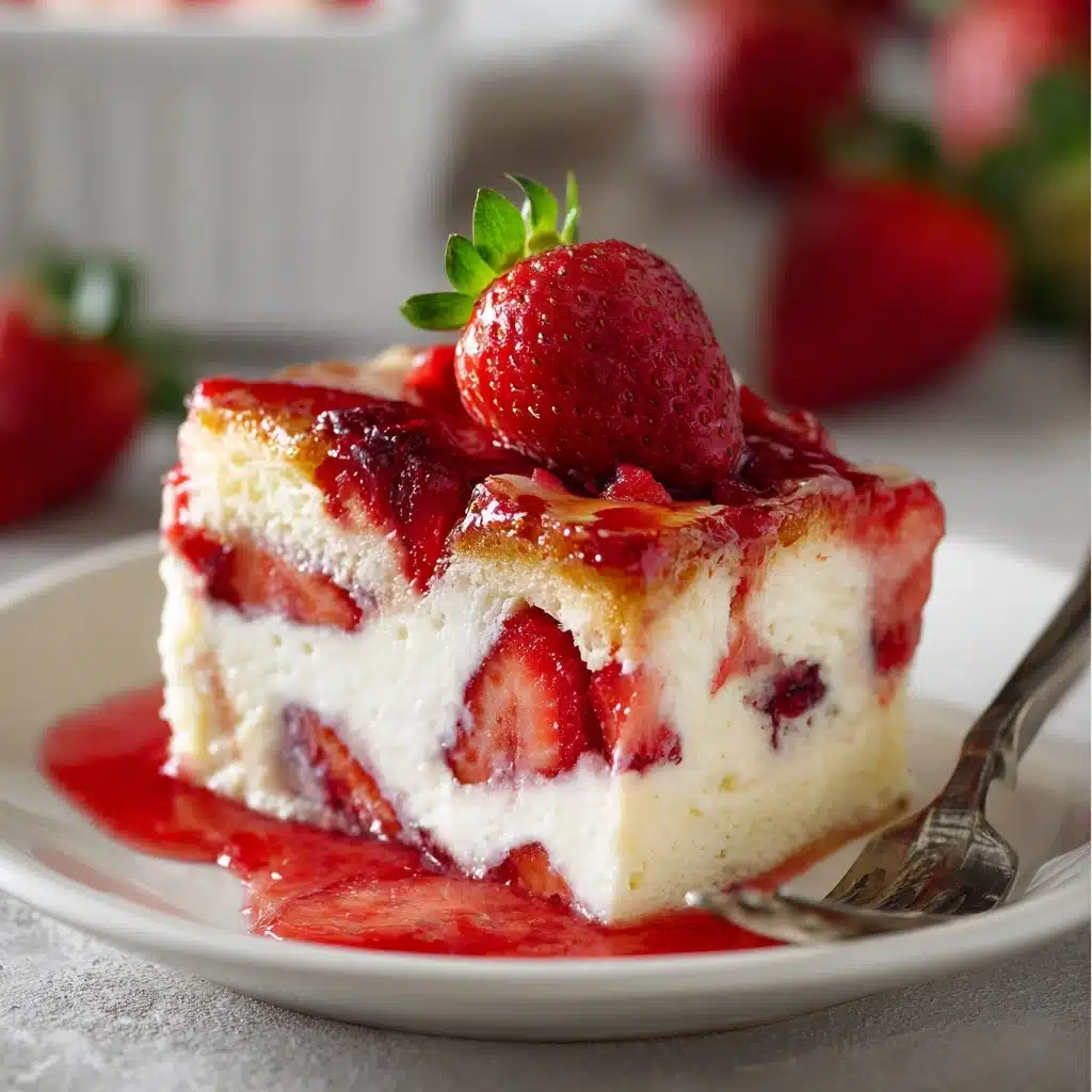 Strawberry Cheesecake Dump Cake Recipe