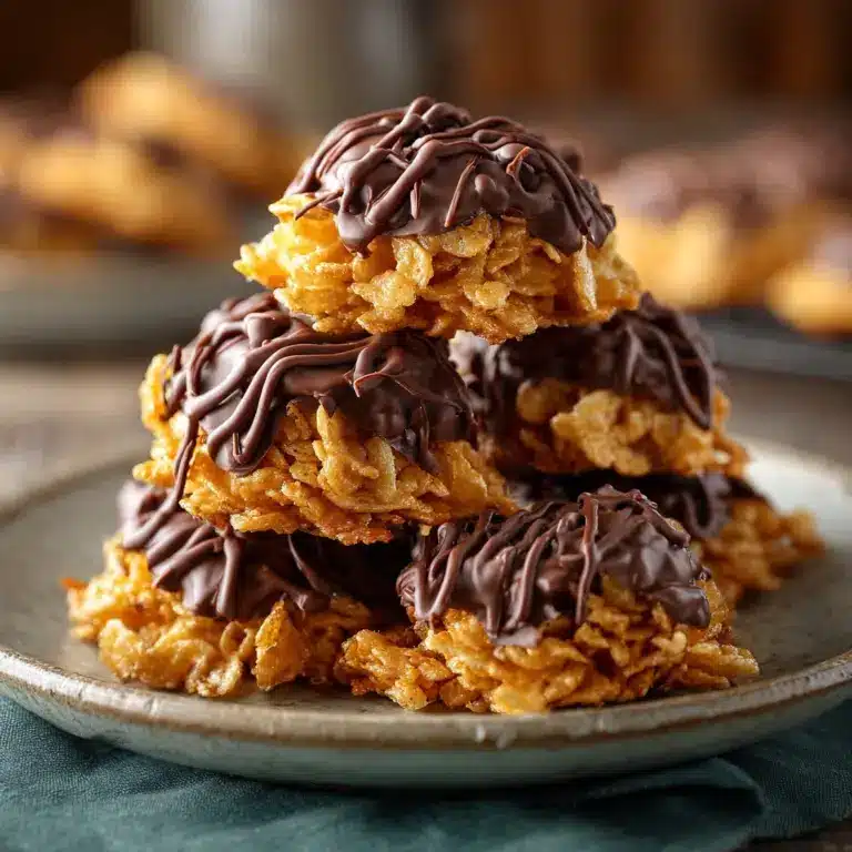 Easy No-Bake Peanut Butter Haystacks Recipe