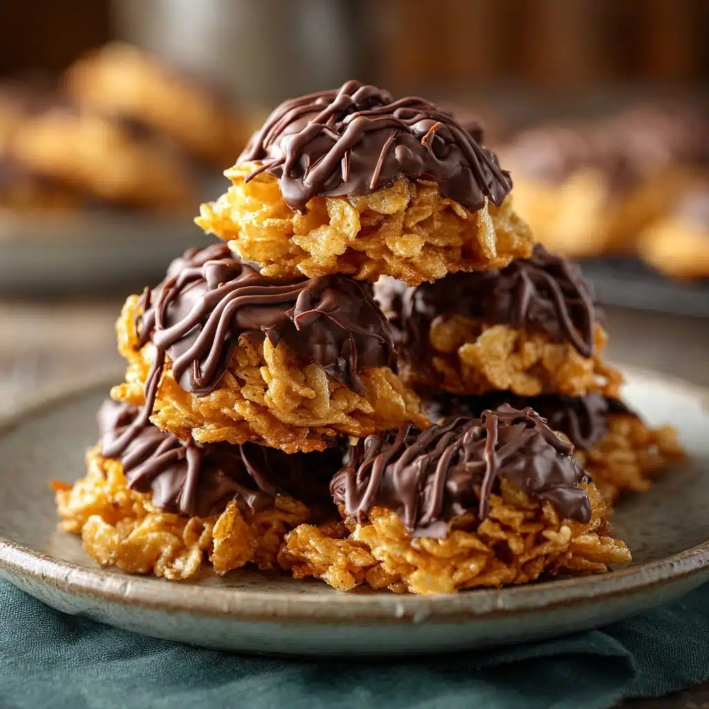 Easy No-Bake Peanut Butter Haystacks Recipe