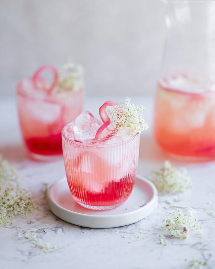 Rhubarb Mocktail Recipe