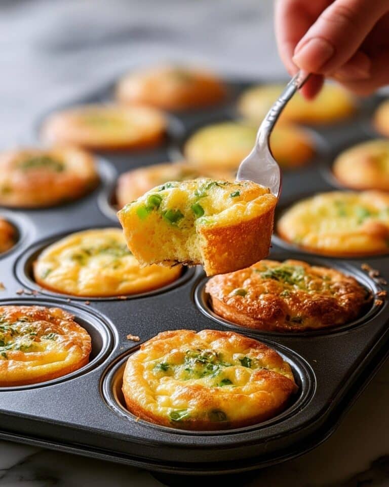 Mini Vegetarian Frittatas in Muffin Tin Recipe