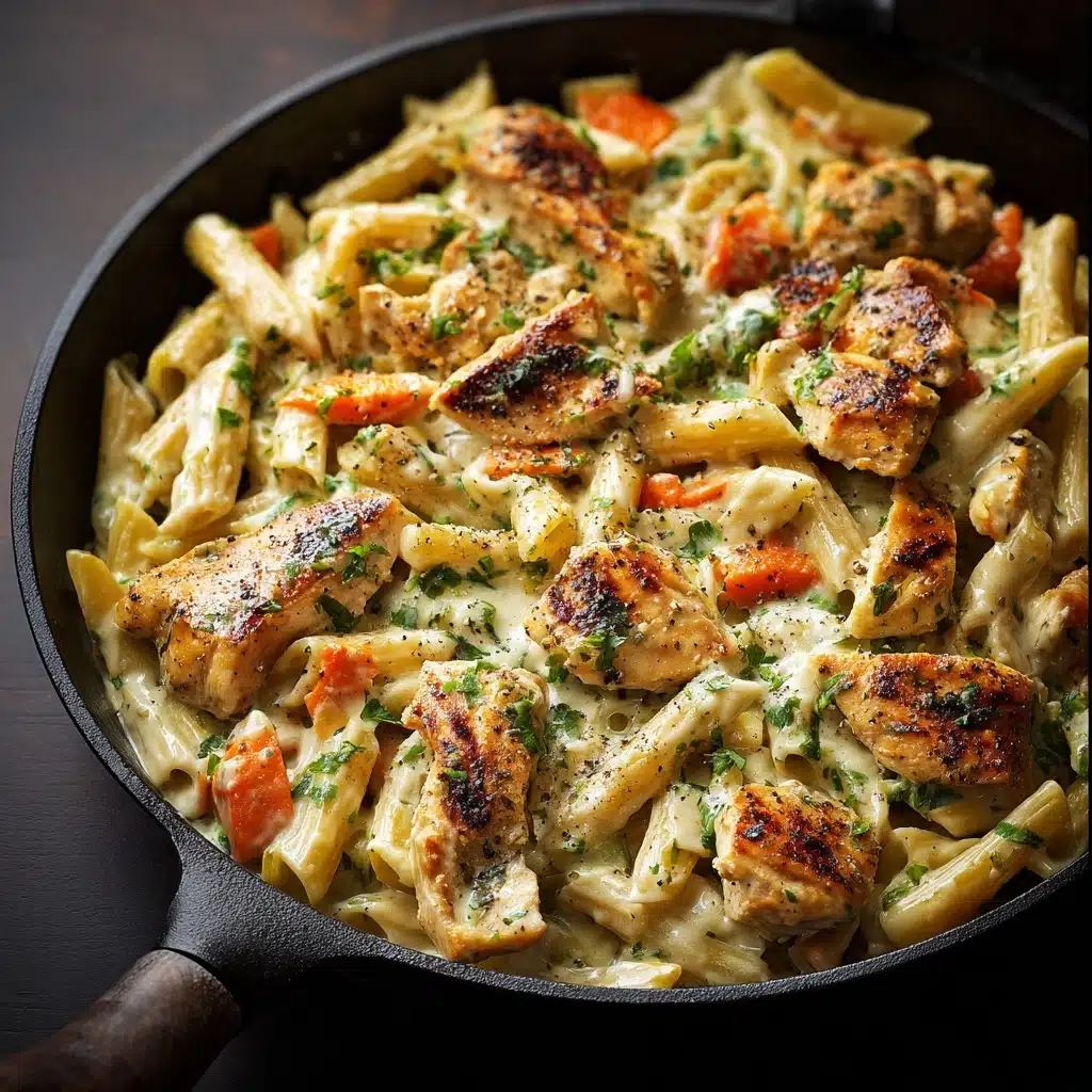 Chicken Pot Pie Pasta Recipe - Recipe Image