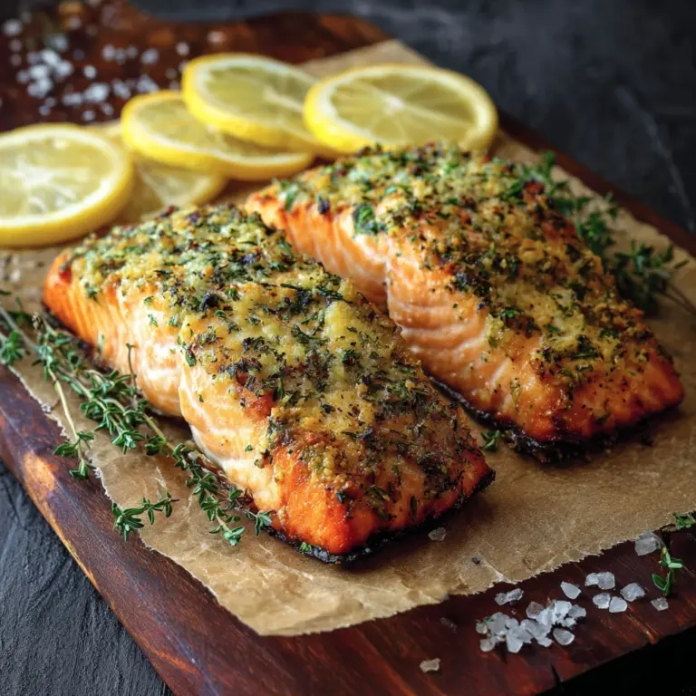 Baked Salmon Fillets Dijon Recipe
