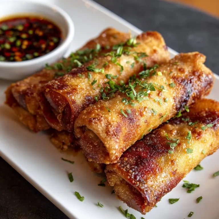 air fryer egg rolls Recipe