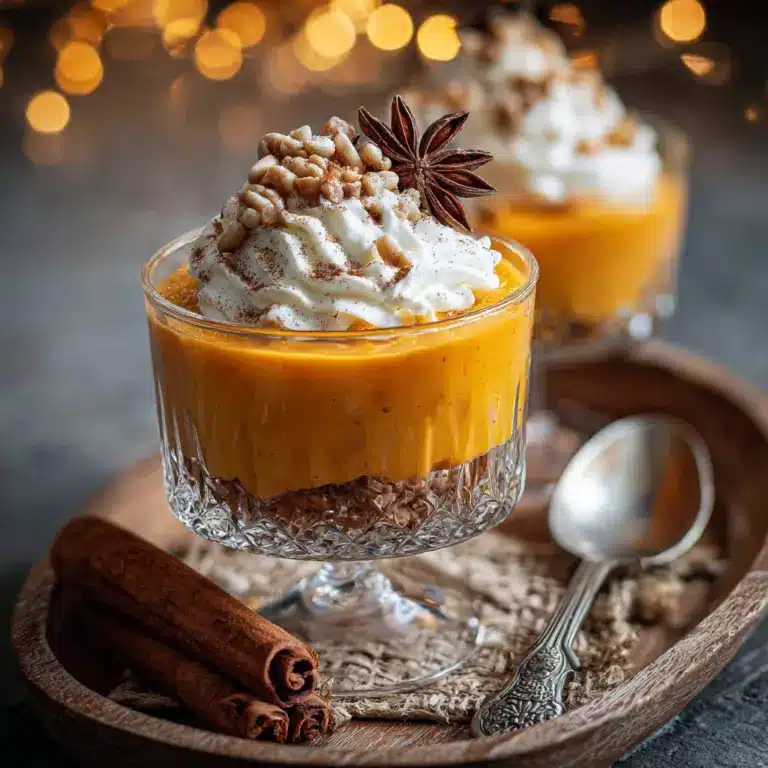 Baked Pumpkin Pudding Recipe