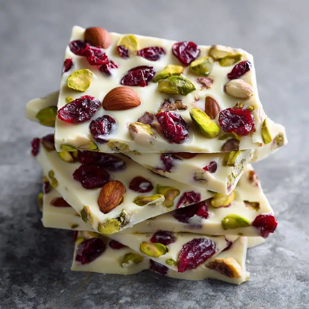 Pistachio Cranberry Bark Recipe - Recipe Image