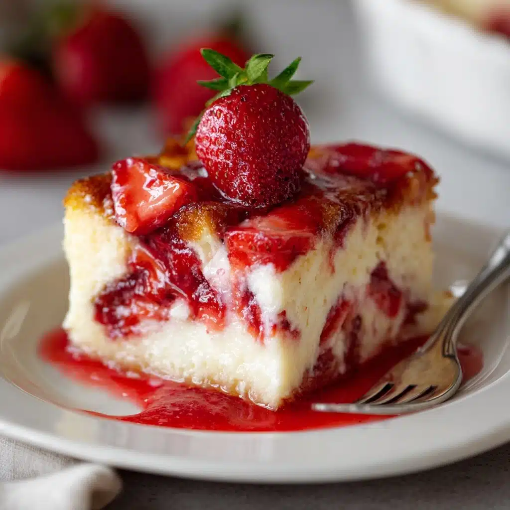 Strawberry Cheesecake Dump Cake Recipe - Recipe Image