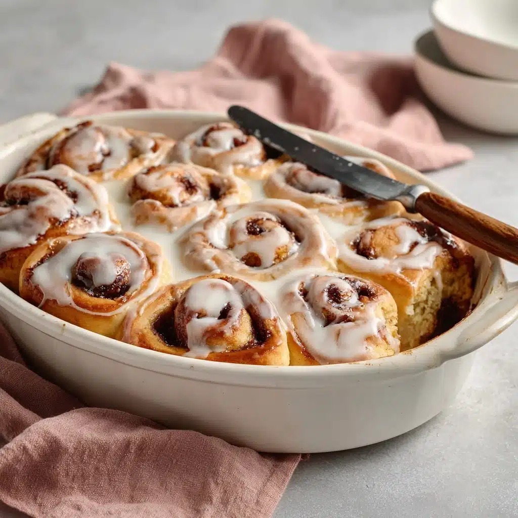 The Perfect Cinnamon Roll Icing Recipe - Recipe Image