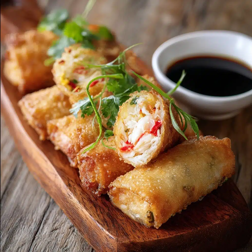Crab Rangoon Egg Rolls Recipe - Recipe Image