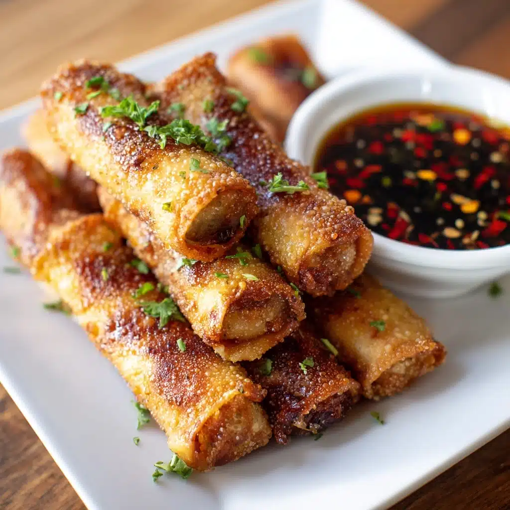 air fryer egg rolls Recipe - Recipe Image