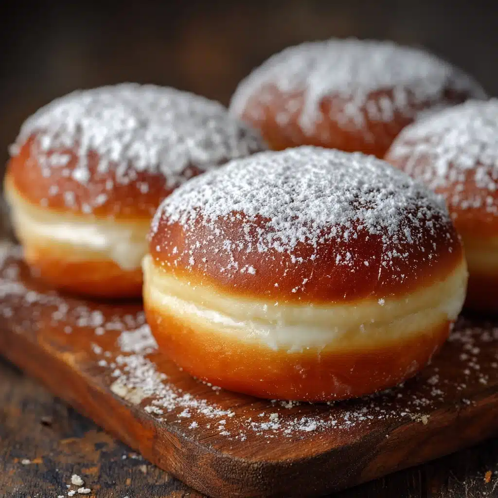 Polish Baked Paczki (Donuts) Recipe - Recipe Image