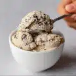 Dairy Free Espresso Ice Cream with Fudge Swirl Recipe