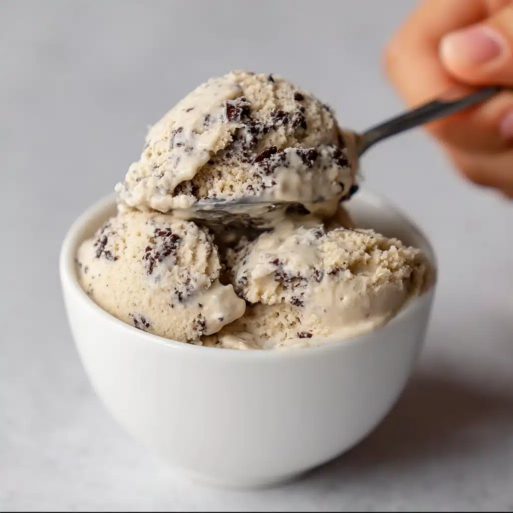 Dairy Free Espresso Ice Cream with Fudge Swirl Recipe