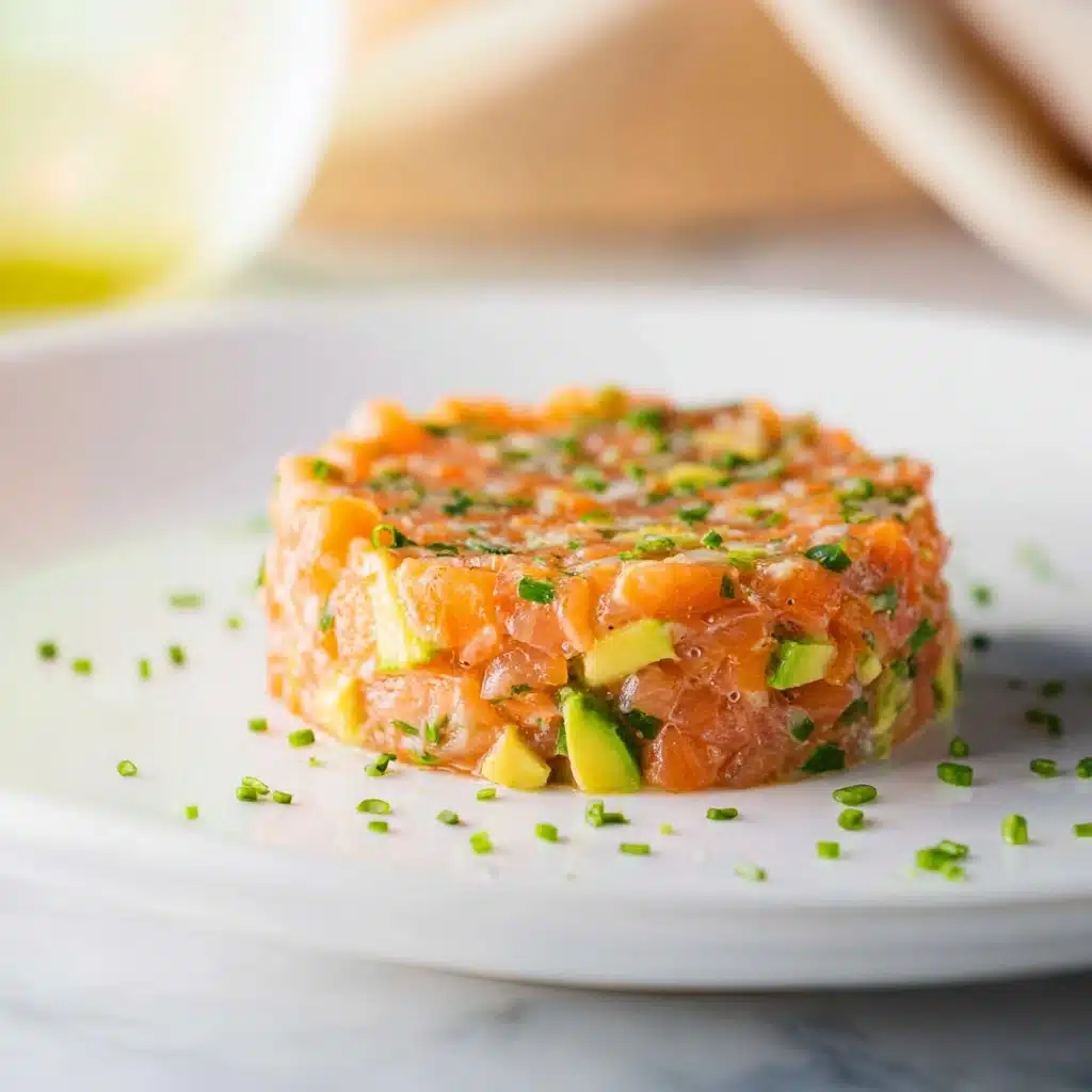 Fresh Salmon Tartare with Avocado Recipe - Recipe Image