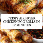 air fryer egg rolls Recipe