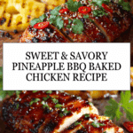 Pineapple BBQ Baked Chicken Breast Recipe