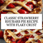 Strawberry Rhubarb Pie Recipe