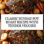 Classic Sunday Pot Roast Recipe