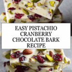 Pistachio Cranberry Bark Recipe