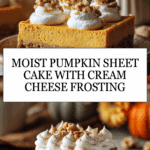 Pumpkin Sheet Cake Recipe
