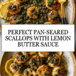 Pan Seared Scallops (with Lemon Butter) Recipe