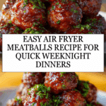 air fryer meatballs Recipe