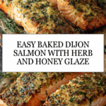 Baked Salmon Fillets Dijon Recipe