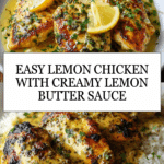 Lemon Chicken with Lemon Butter Sauce Recipe