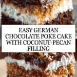 German Chocolate Poke Cake Recipe