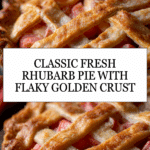 Fresh Rhubarb Pie Recipe