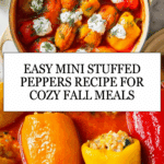 Easy Mini Stuffed Peppers Recipe