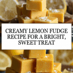Lemon Fudge Recipe
