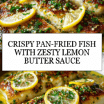 Pan-Fried Fish with Lemon Butter Sauce Recipe
