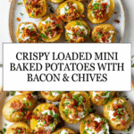 Loaded Mini Baked Potatoes Recipe