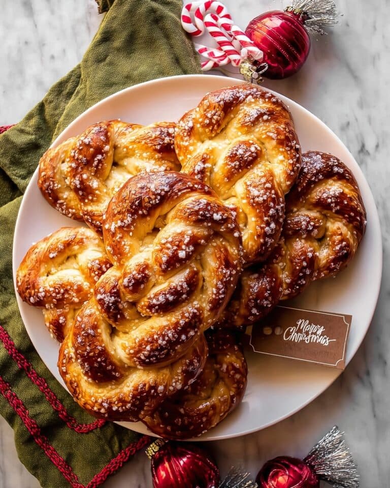 Honey Butter Soft Pretzel Candy Canes Recipe