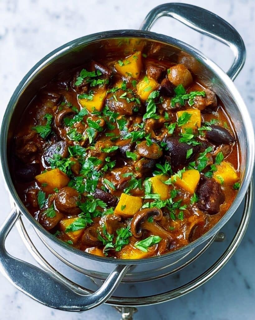 One-Pot Mushroom & Potato Curry Recipe