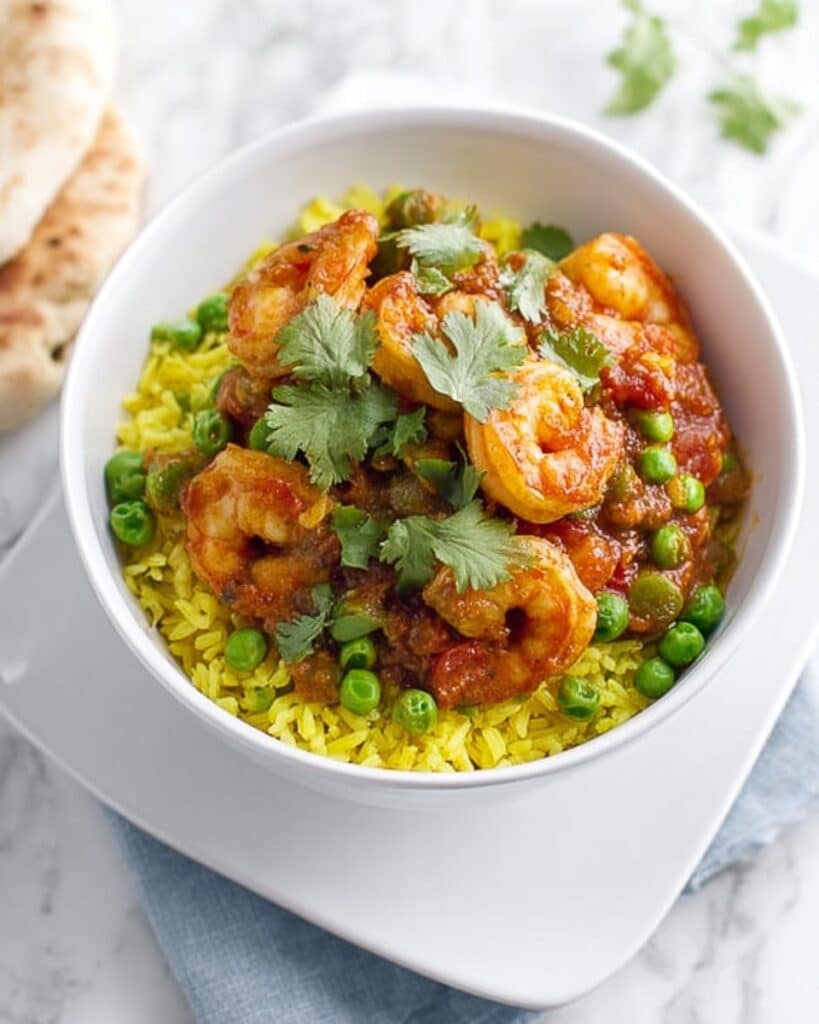 Prawn, Pea & Tomato Curry Recipe