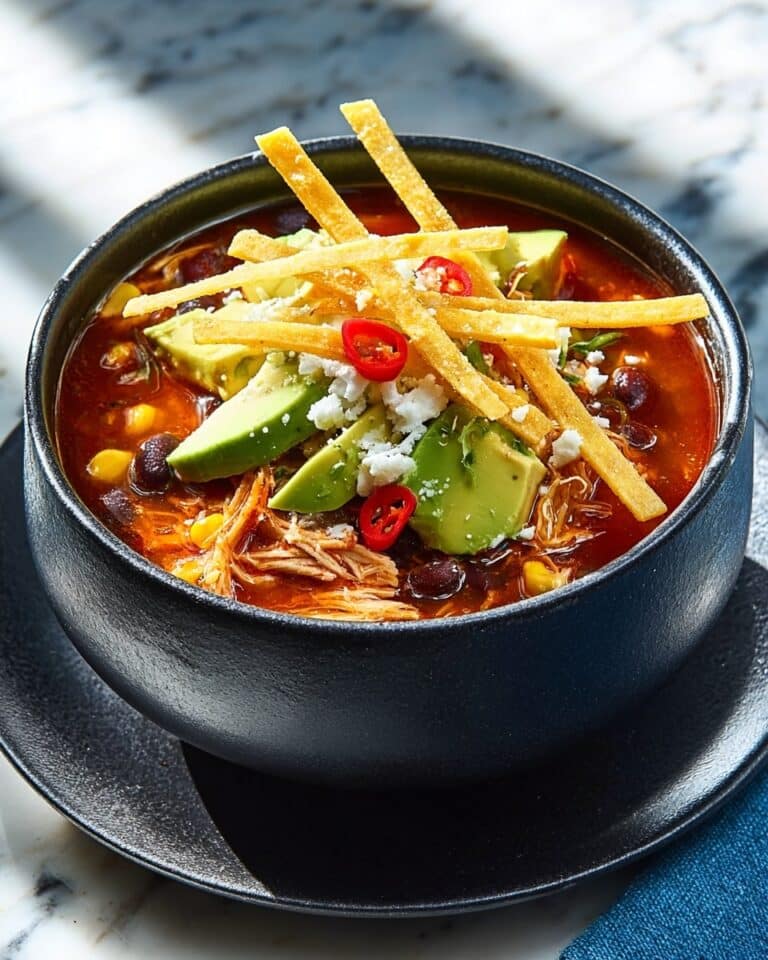 Mexican Chicken Tortilla Soup Recipe