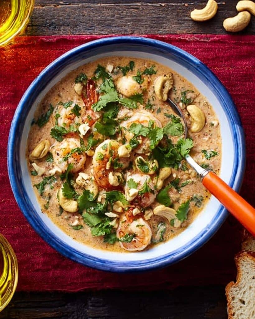 Aromatic Prawn & Cashew Curry Recipe