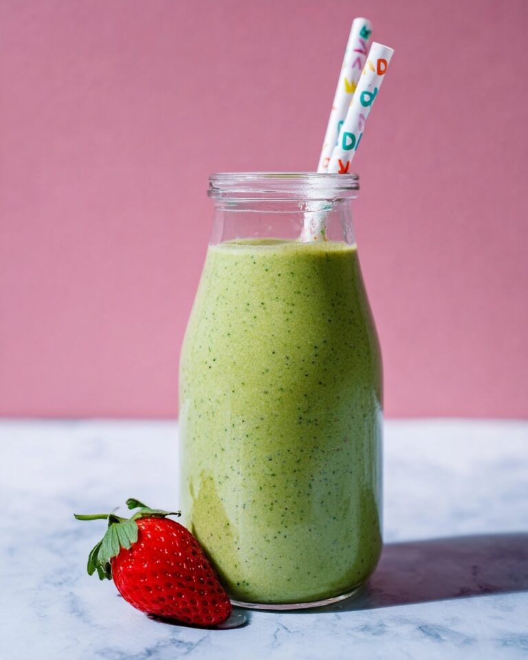 Strawberry Green Goddess Smoothie Recipe