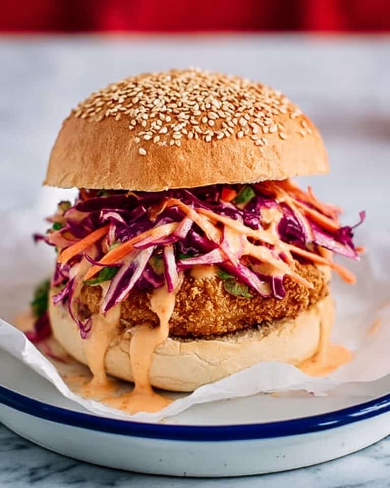 Smoked Tofu Vegan Burger Recipe