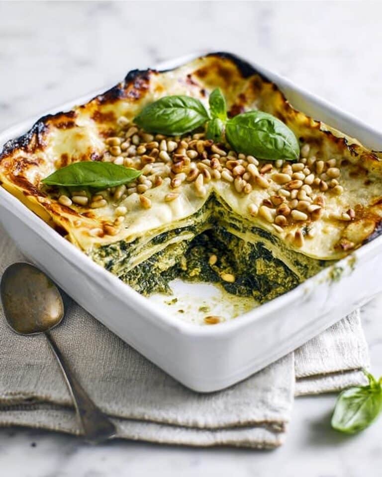 Easy Pesto Lasagne Recipe