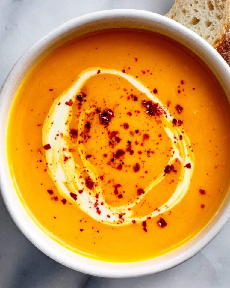 Carrot & Ginger Immune-Boosting Soup Recipe