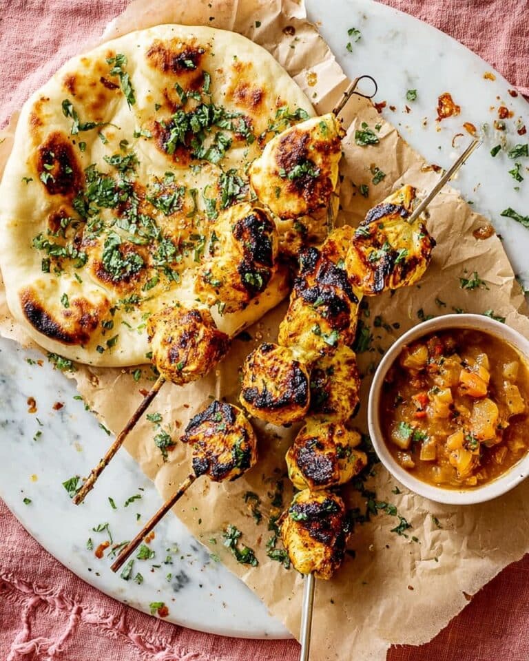 Air-Fryer Chicken Tikka Kebabs Recipe