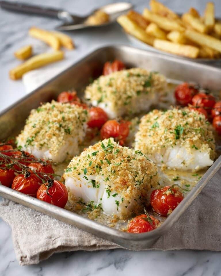 Oven-Baked Fish & Chips Recipe